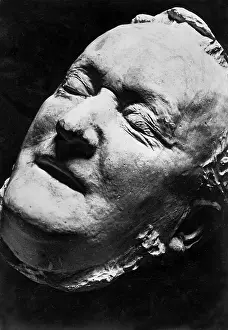 Death mask of Richard Wagner