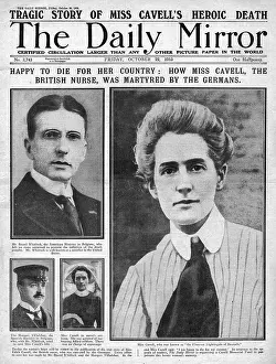 Whitlock: Death of Nurse Edith Cavell, WW1