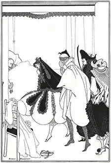Dell: The Death of Pierrot by Aubrey Beardsley