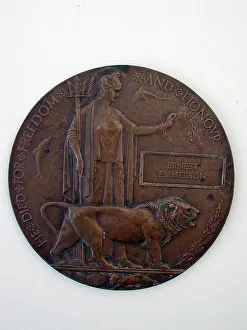 1247: Death Plaque in the name of Ernest Emmerson