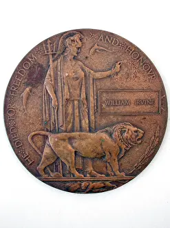 Irvine: Death Plaque in the name of William Irvine