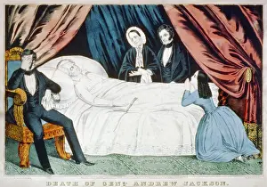 Deathbeds: Death of former President Andrew Jackson ?