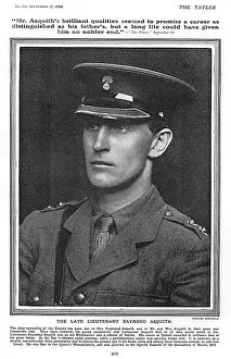 Coterie: Death of Raymond Asquith, 1916
