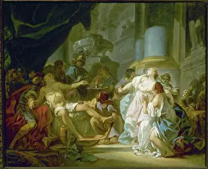1770s: The Death of Seneca, by Jacques-Louis David