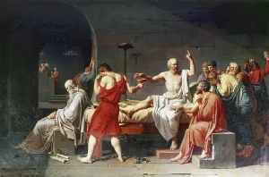 1787: The Death of Socrates 1787: Jacques Louis David