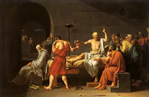 Hemlock: Death of Socrates, by David