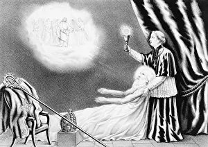 Saul: The Death of St. Patrick, the apostle of Ireland. At the Mon