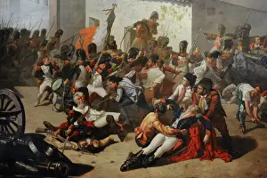 Santillan: Death of Velarde on the Second of May 1808 by Castellano