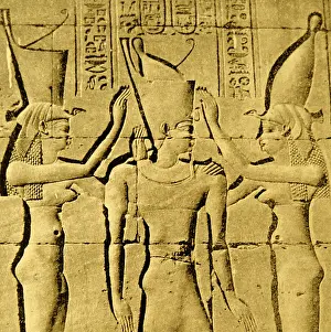 Ptolemy: Deatil of the Coronation of Pharaoh Philaretes