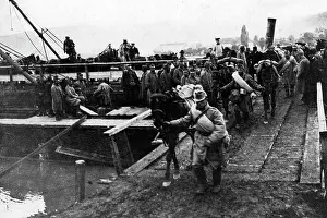 Disembarked: Debarkation on the Morava, 1915