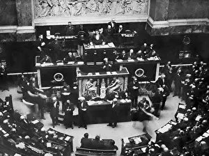 Affected: Debate in the French Parliament about the finalization of th