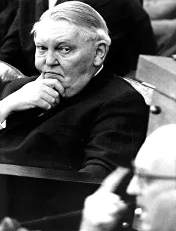 Christlich: Debate about state of emergency in the Bundestag 1965