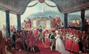 Coachs: DEBRET, Jean Baptiste (1768-1848). Arrival of