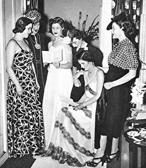 Stokes: Debutante dress show 1939