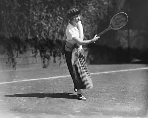 Debutante: Debutante Playing Tennis, 1924
