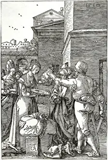 Beheading: The decapitation of Saint John the Baptist