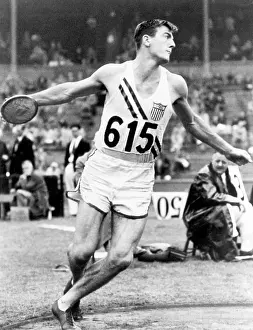 Decathlon: Decathlete Bob Mathias, c. 1952.. ?