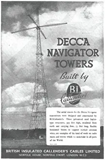 Bicc: Decca Navigator Transmitter Towers Designed & Built By BICC