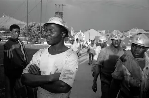 Deafening: December 16 1962 -Workers after the gold mine accident