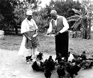 Luthuli: December 1961 Mrs Luthuli And His Husban Mr Luthuli