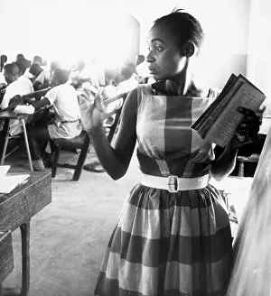 Eveline: December 1962 - One of the many dedicated ones is teacher