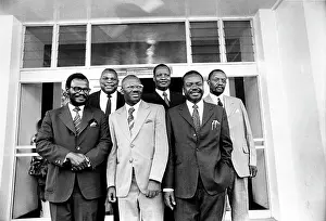 Bantustan: December 1973 - Rebirth Of A Nation - Six men pose