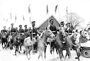 Lacked: December 1976 - Transkei Independence - Men riding