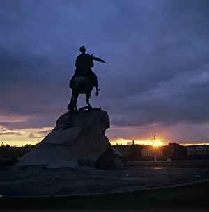 Etienne: Decembrists Square in Leningrad, 1984