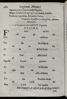 Josep: Decima to King Charles II's death by de Arenes