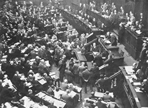 Laws: The decision of the Reichstag on the Brueningen
