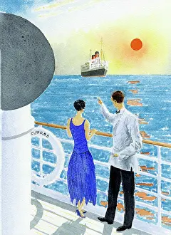 Art Nouveau: On the Deck
