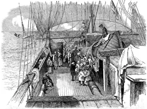 Outward: The Deck of an Australian Emigrant Ship, 1849