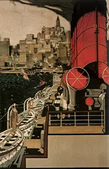 Lifeboats: Deck of Cruise Ship