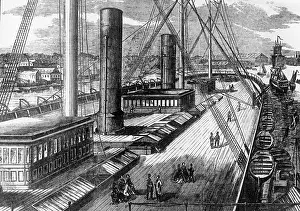 Movable: Deck of the Great Eastern, 1859