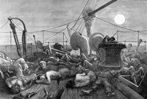 Forecastle: Deck of a Mail Steamer in the Red Sea 1872