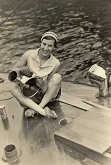 Fore: On the deck of the Medusa