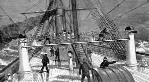 Sorel: The Deck of the SS Gallia, 1879