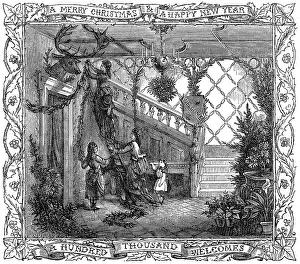 Stags: Decking the halls: Christmas decorations, 1871