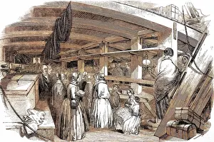 Needlewomen: Between Decks on an Emigrant Ship, 1850