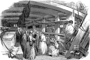 Needlewomen: Between Decks on an Emigrant Ship, 1850