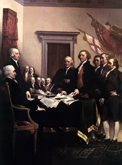 Trumbull: Declarartion of Independence 1817
