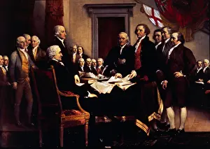 Trumbull: Declaration of American Independence to Congress