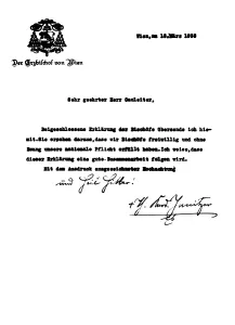 Advocate: Declaration of Austrian bishops, 1938