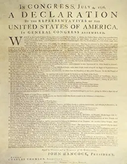 Continential: Declaration of Independence, is the founding