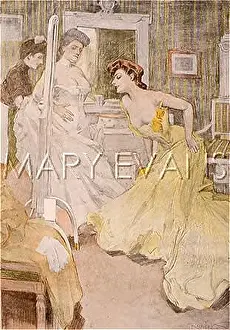 Brazen: DECOLLETE FROCK 1908