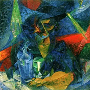 Boccioni: Decomposition of a female figure