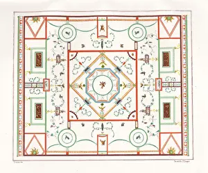 Steeger: Decorated ceiling from the House of Chlorus and Caprasia