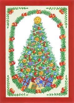 Baubles: Decorated Christmas Tree and Gifts