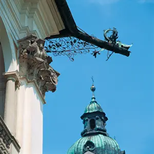 Bianco: Decorated eaves gutter