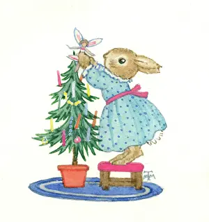 Decorating the Christmas Tree